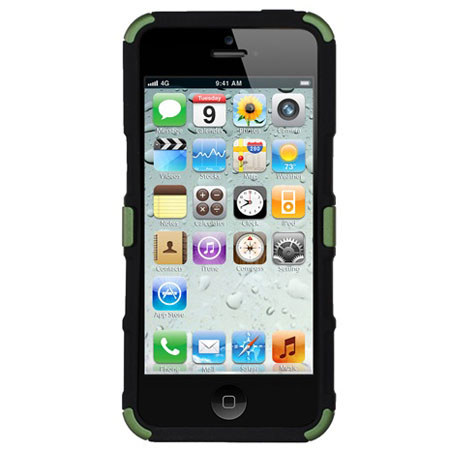 Seidio Active Hybrid Case for Apple iPhone 5, Sage