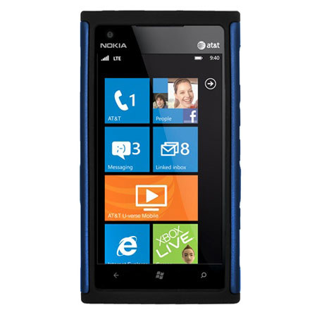 Seidio Active Case with Kickstand for Nokia Lumia 900, Royal Blue