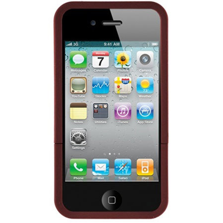 Seidio Innocase Surface Hard Case for iPhone 4 & 4S, Burgundy