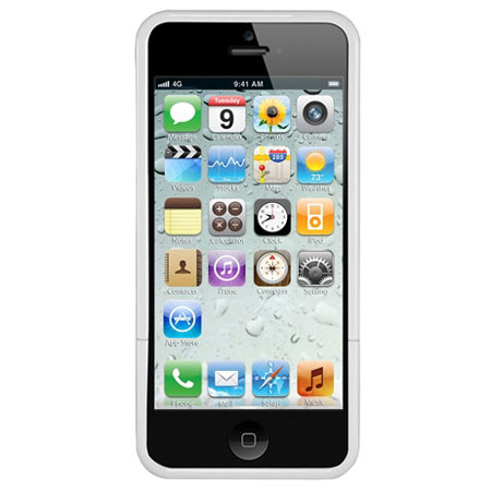 Seidio Surface Hard Case for iPhone 5, Glossed White