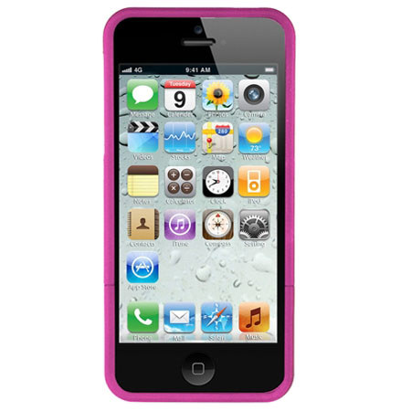 Seidio Surface Hard Case for iPhone 5, Fuchsia