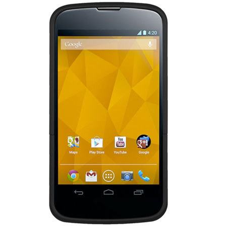 Seidio Surface with Kickstand Hard Case for LG Google Nexus 4, Black