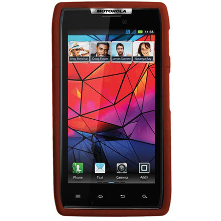 Seidio Surface Hard Case for Motorola Droid RAZR, Garnet Red