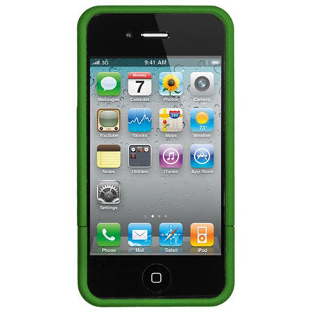 Seidio Surface Reveal Hard Case for iPhone 4 & 4S, Sage