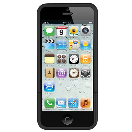 Seidio Surface Reveal Hard Case for iPhone 5, Black