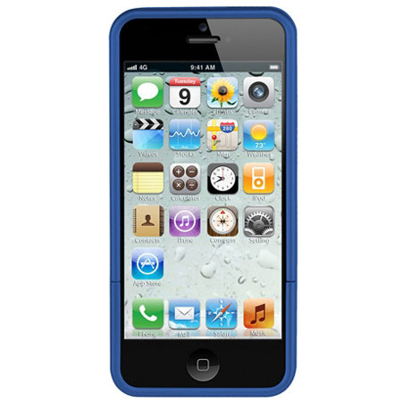 Seidio Surface Reveal Hard Case for iPhone 5, Royal Blue
