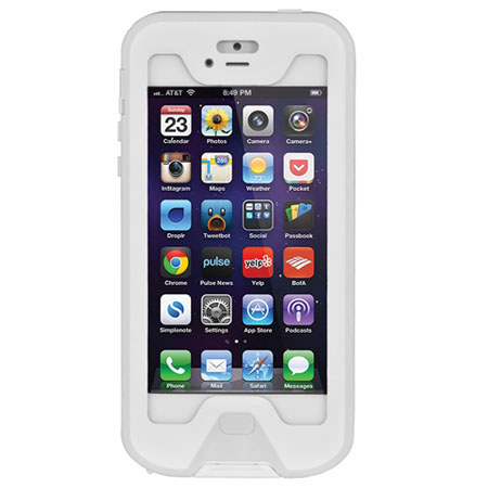Seidio Obex Combo Waterproof Case for iPhone 5, White