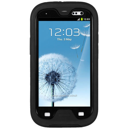 Seidio Obex Waterproof Case for Samsung Galaxy S III, Black