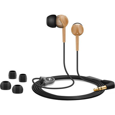 Sennheiser CX 215 In-Ear Stereo Headphones with Iconic Sennheiser Sound, Bronze