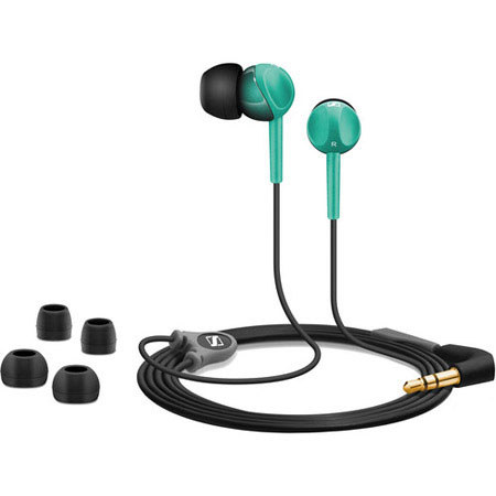Sennheiser CX 215 In-Ear Stereo Headphones with Iconic Sennheiser Sound, Green