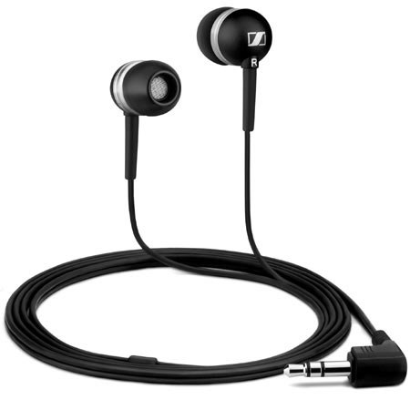Sennheiser CX300 "Perfect Ear Canal Fit" Earphone,Black