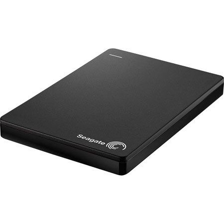 Seagate Backup Plus Slim 1TB 2.5" External Hard Drive, USB Powwered, Black