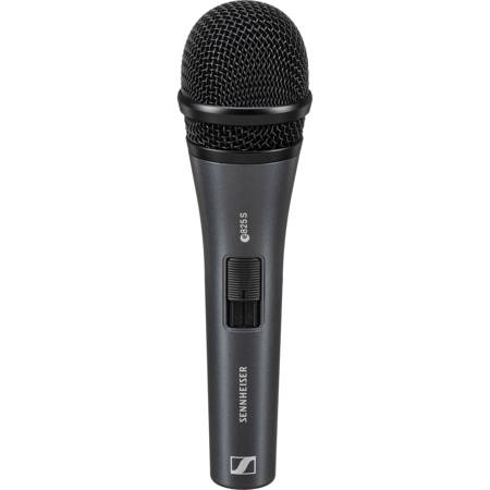 Sennheiser E825S Wired Cardioid Handheld Dynamic Vocal Microphone with Switch & Clip