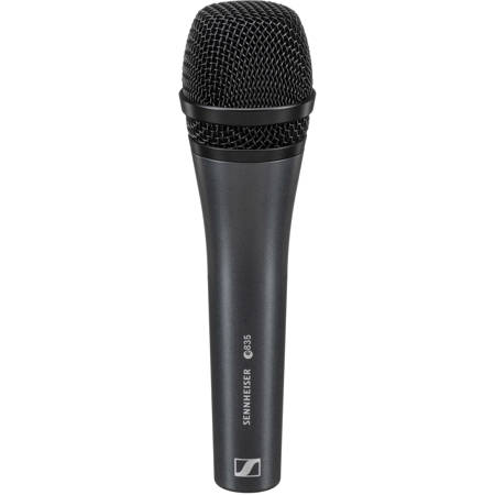 Sennheiser e 835 Wired Cardioid Handheld Dynamic Lead Vocal Stage Microphone with Clip
