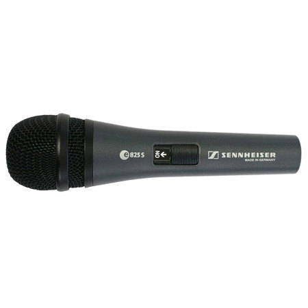 Sennheiser e 835-S-PTT Wired Handheld Vocal Microphone w/ Push-To-Talk Switch