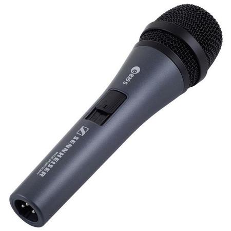 Sennheiser e 835-S-PTT Wired Handheld Vocal Microphone w/ Push-To-Talk Switch