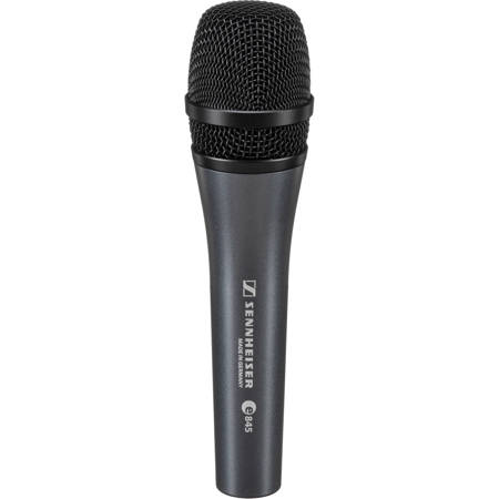 Sennheiser e 845 Wired Supercardioid Handheld Dynamic Microphone with Clip
