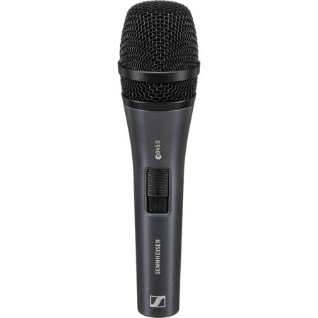 Sennheiser e 845-S Wired Supercardioid Handheld Dynamic Microphone With Switch