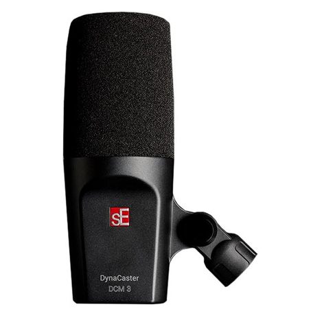 SE Electronics DynaCaster DCM3 Cardioid Dynamic Broadcast Microphone