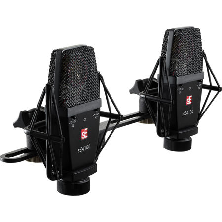 SE Electronics sE4100 Large-Diaphragm Cardioid Condenser Microphone, Pair