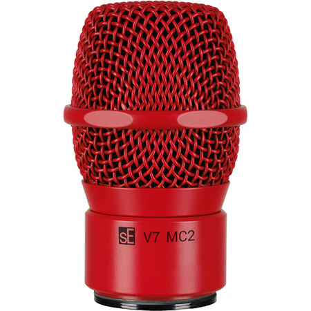 SE Electronics V7 MC2 Supercardioid Mic Capsule for Sennheiser Handheld Tx Red