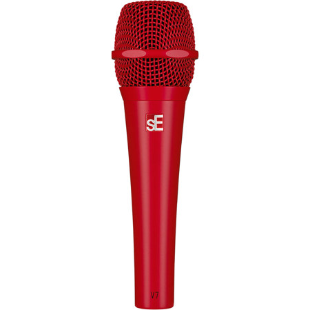 SE Electronics V7 Supercardioid Dynamic Handheld Microphone Red