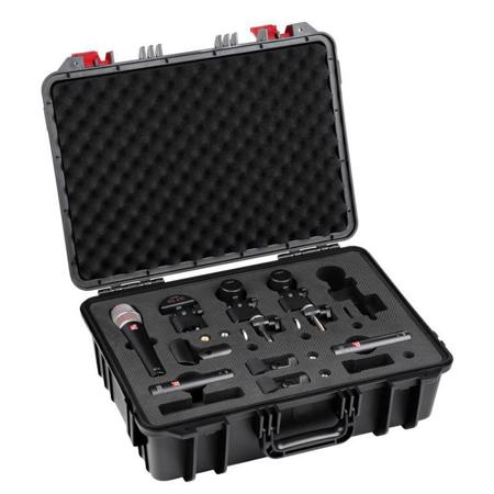 SE Electronics V PACK CLUB 6-Piece Drum Microphone Kit, Includes V KICK, 2x V Beat, 2x sE7, V7 X Microphone and Case