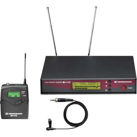 Sennheiser ew112 G2 Wireless Lavalier Microphone Kit, Band A (518-554 MHz)