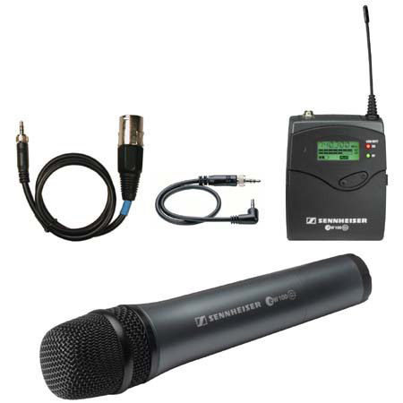 Sennheiser ew135PG2 Evolution 100 Series UHF Handheld Wireless Microphone SystemBand B (626-662 MHz)