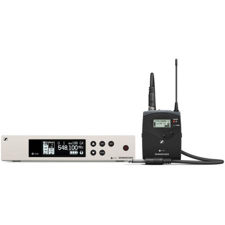 Sennheiser ew 100 G4-Ci1 Wireless Instrument Set with True Diversity Receiver, Bodypack Transmitter, A1: 470 - 516 MHz