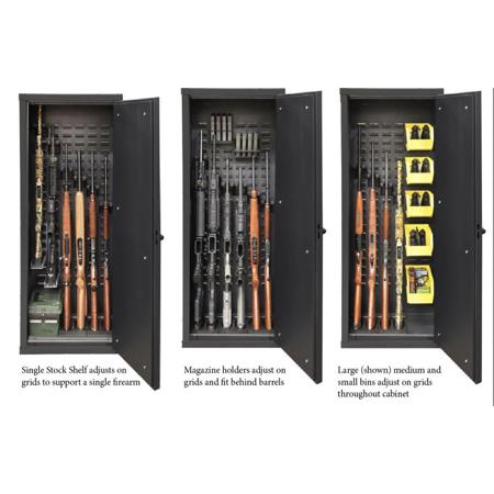 Secureit Model 52 SecureIt Tactical Model 52 Welded Gun Cabinet, Stores 6 Rifles