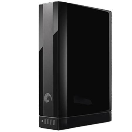 Seagate GoFlex Desk Kit 4TB External Hard Drive, Black