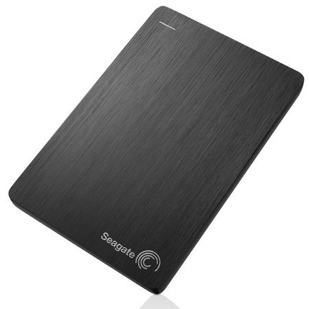 Seagate Slim External 500GB Portable Hard Drive, USB 3.0, Black