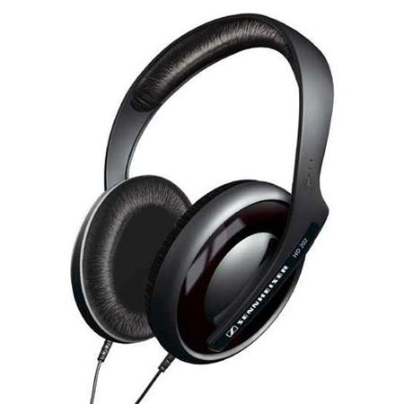 Sennheiser HD 202 Semicircumaural Closed Back Hi-Fi or DJ Monitoring Headphones