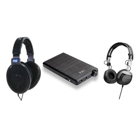 Sennheiser HD600 Dynamc Pro Stereo Headphone W/Beyerdynamic DT 1350/Fiio E12 Amp