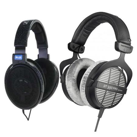 Sennheiser HD600 Audiophile Dynamic Stereo Headphone W/Beyerdynamic DT 990 Headp