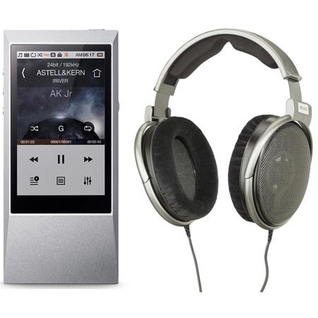 Sennheiser Audiophile Dynamic Hi-Fi Stereo Headphone W/Astell&Kern AK Jr 64GB
