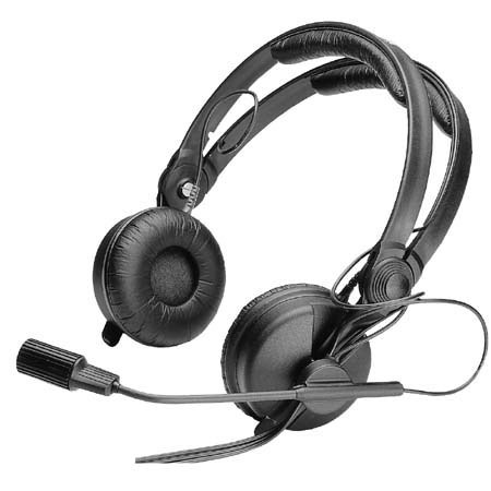 Sennheiser HMD 25XQ Supra-Aural Closed Headset with Super Cardioid Dynamic Mic