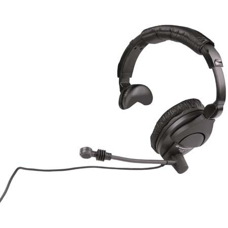 Sennheiser HMD 281 XQ Single Sided Headset, with 9.9' XLR, 1/4" Cable