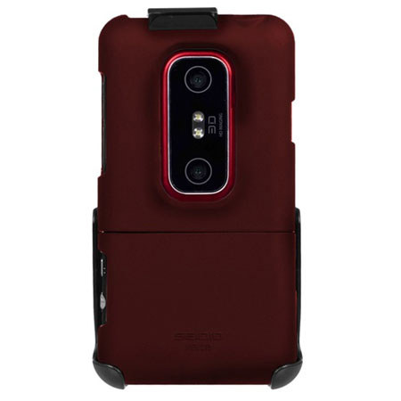 Seidio Surface Combo for HTC EVO 3D, Burgundy