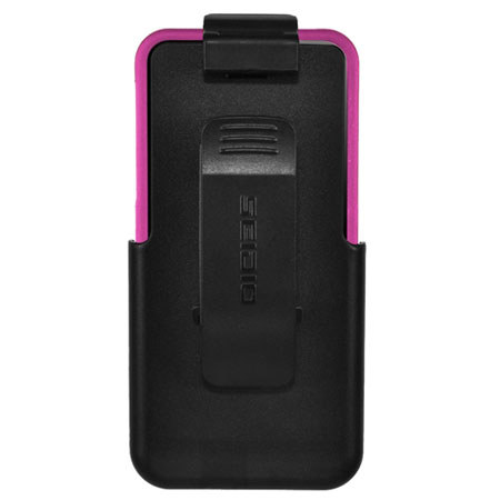 Seidio Surface Combo with Kickstand Hard Case & Holster for iPhone 5, Fuchsia