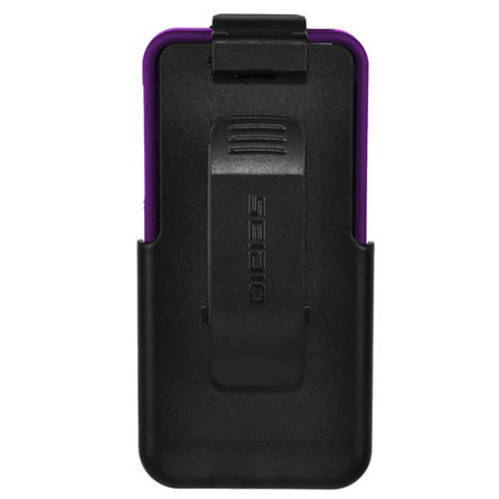 Seidio Surface Combo with Kickstand Hard Case & Holster for iPhone 5, Amethyst