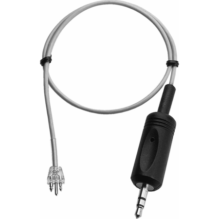 Sennheiser 15" Monaural Direct Audio Input Cable with Euro Plug and 3.5mm Jack Plug for RR820-S/RI810-S/RI250-J/RI250S Receivers