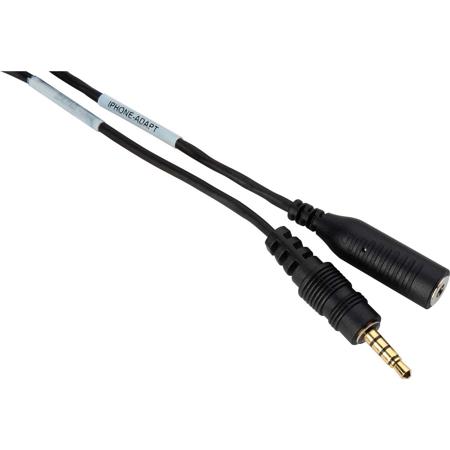 Sescom 1ft iAdapt iPhone/iPod/iPad TRRS Plug to TRRS Jack Adapter Cable