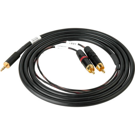 Sescom SES-IPOD-RCA06 3.5mm Mini Stereo to Dual RCA Cable M / M, 6 Feet