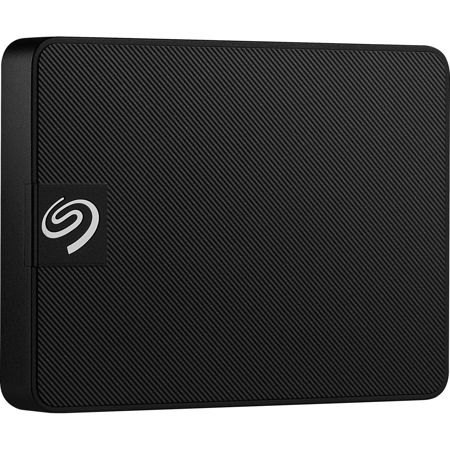 Seagate 1TB Expansion USB 3.0 External SSD, Black