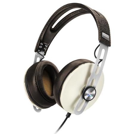 Sennheiser MOMENTUM 2 Around Ear Headphones with Mic for Samsung Galaxy, Ivory