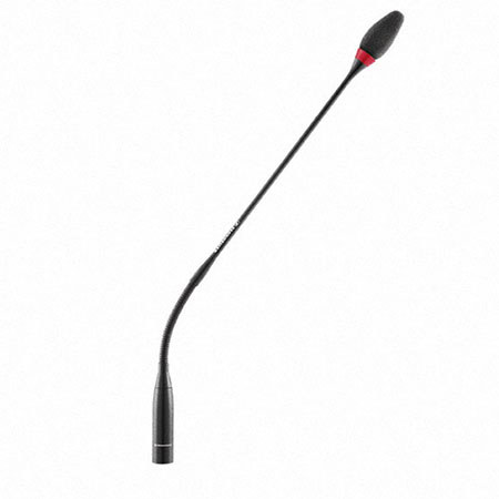 Sennheiser MEG 14-40-L 16" Cardioid Gooseneck Microphone with 5-Pin XLR Connecter and Red Light Ring