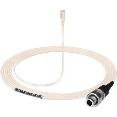 Sennheiser MKE1 Paintable Omni Subminiature Lavalier Microphone, Beige