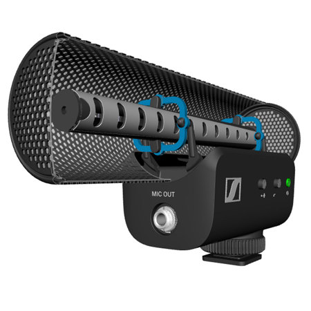 Sennheiser MKE 400 Super Cardioid On-Camera Microphone Mobile Kit